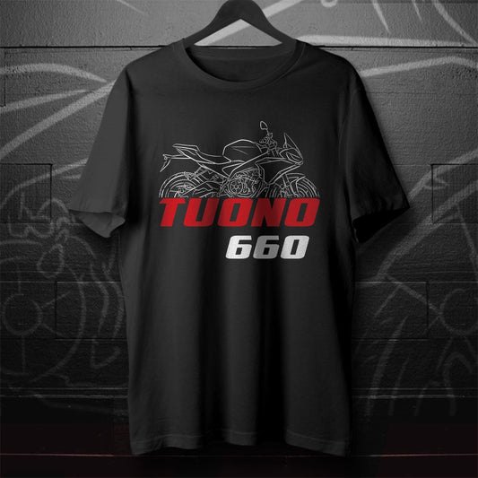 Aprilia Tuono 660 Inspired T-Shirt - Motorcycle Tee Shirt for Riders