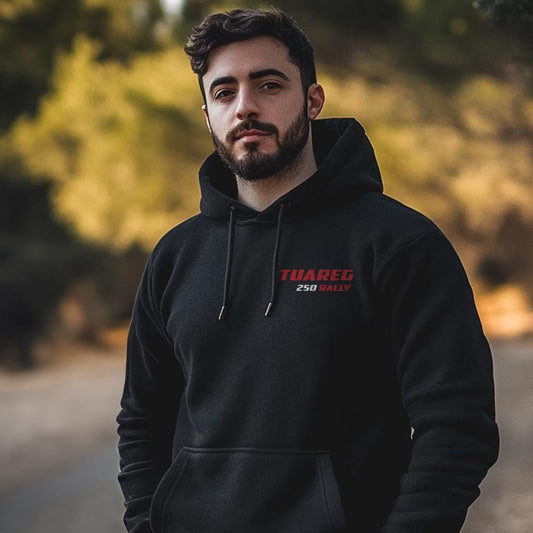 Aprilia Tuareg 250 Rally Inspired Hoodie - Motorcycle Sweatshirt for Riders