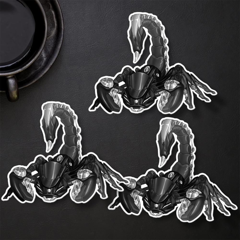 Yamaha YZF-R7 2022-24 Inspired Stickers - Set of 3 Motorcycle Decals for Riders