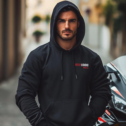 Aprilia RSV 1000 | Mille & R Inspired Hoodie - Motorcycle Sweatshirt for Riders
