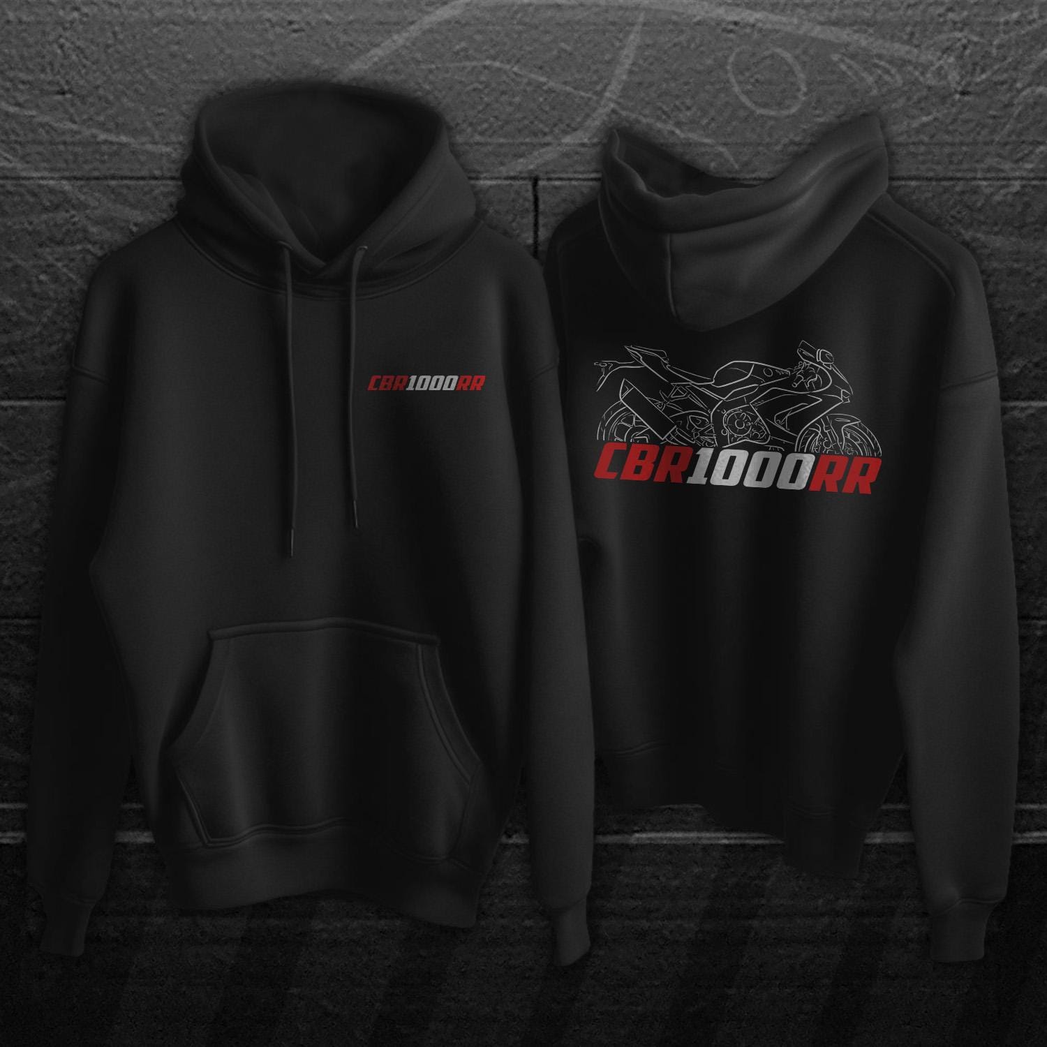 Honda CBR1000RR Inspired Hoodie - Motorcycle Sweatshirt