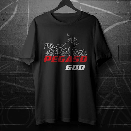Aprilia Pegaso 600 Inspired T-Shirt - Motorcycle Tee Shirt for Riders