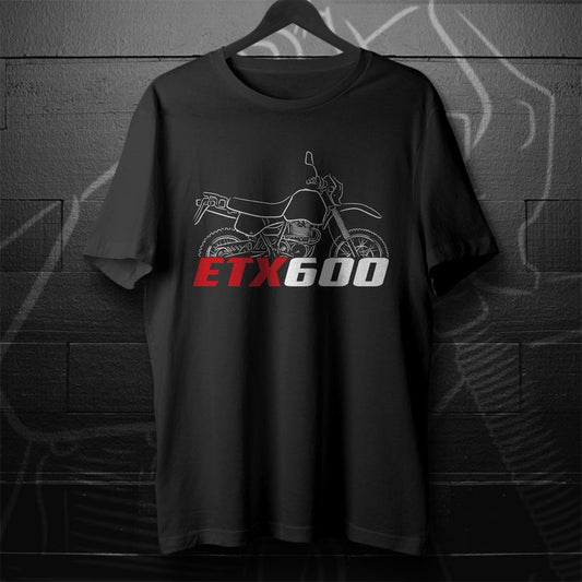 Aprilia ETX 600 Inspired T-Shirt - Motorcycle Tee Shirt for Riders