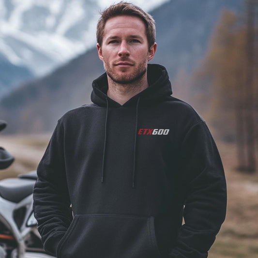 Aprilia ETX 600 Inspired Hoodie - Motorcycle Sweatshirt for Riders