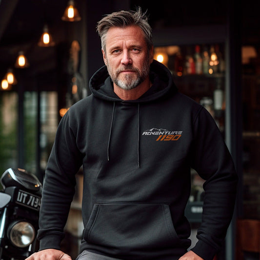 KTM 1190 Adventure Hoodie - Motorcycle Sweatshirt for ADV Riders