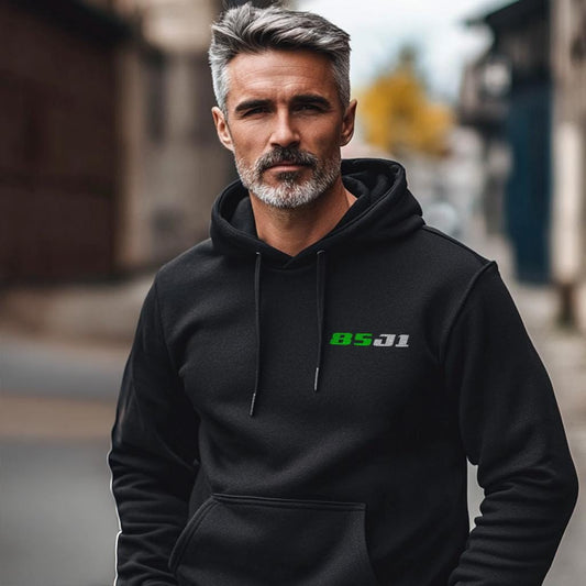 Kawasaki 85 J1 1965 - 1967 Inspired Hoodie - Motorcycle Sweatshirt for Riders