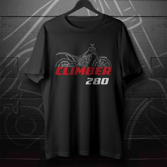 Aprilia Climber 280 Inspired T-Shirt - Motorcycle Tee Shirt for Riders