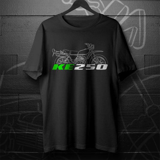 Kawasaki KE250 Inspired T-Shirt - Motorcycle Tee Shirt for Riders