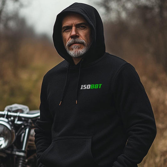 Kawasaki B8T 150 1965 Inspired Hoodie - Motorcycle Sweatshirt for Riders