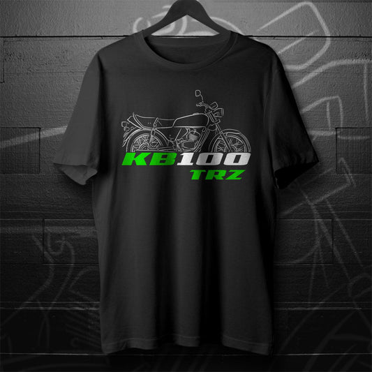 Kawasaki KB100 RTZ Inspired T-Shirt - Motorcycle Tee Shirt for Riders