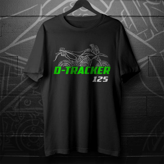 Kawasaki D-Tracker 125 Inspired T-Shirt - Motorcycle Tee Shirt for Riders