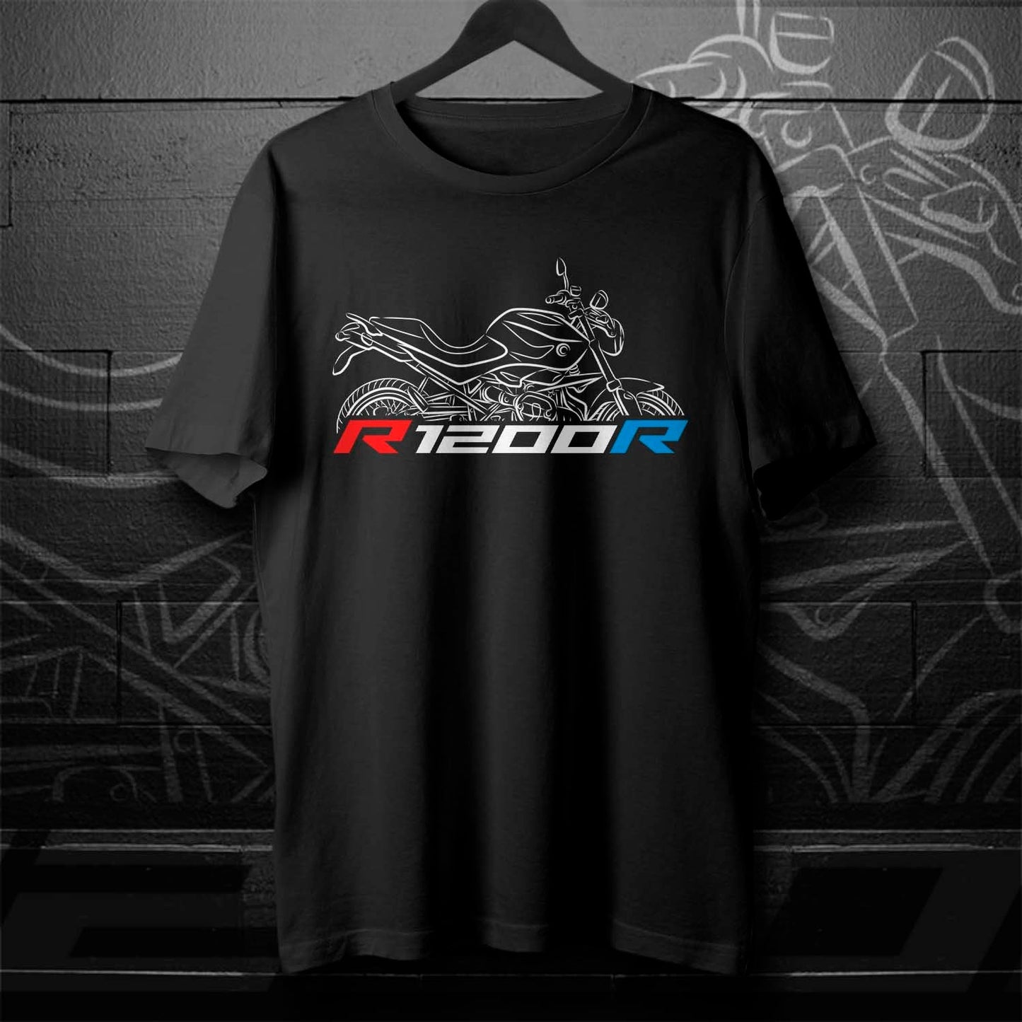 BMW R1200R T-Shirt - Motorcycle Tee Shirt for Motorrad Riders