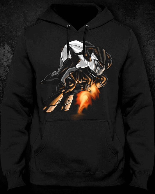 Bajaj Dominar Hoodie - Motorcycle Sweatshirt for Riders