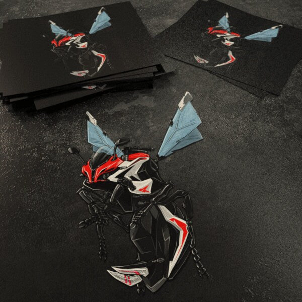 Bajaj Pulsar Stickers - Set of 3 Motorcycle Decals for Riders