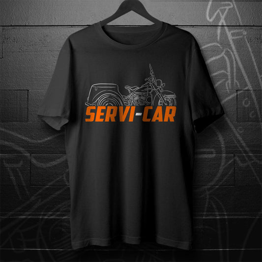 Harley-Davidson Servi-Car GE Inspired T-Shirt - Biker Motorcycle Tee Shirt
