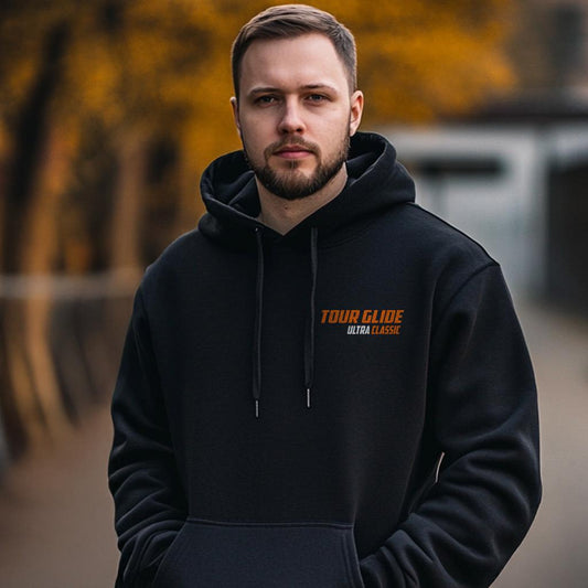 Harley-Davidson FLTCU Ultra Classic Tour Glide Inspired Hoodie - Biker Motorcycle Sweatshirt