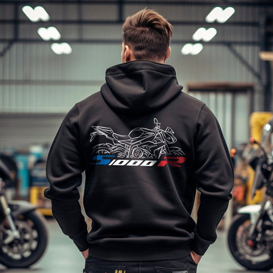 BMW S1000R Hoodie - Motorcycle Sweatshirt for Motorrad Riders
