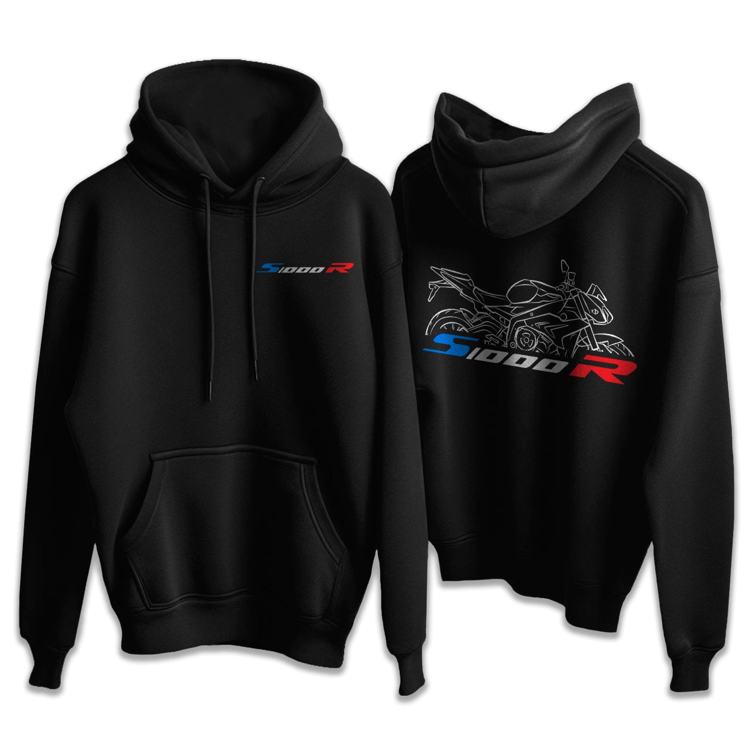 BMW S1000R Hoodie - Motorcycle Sweatshirt for Motorrad Riders