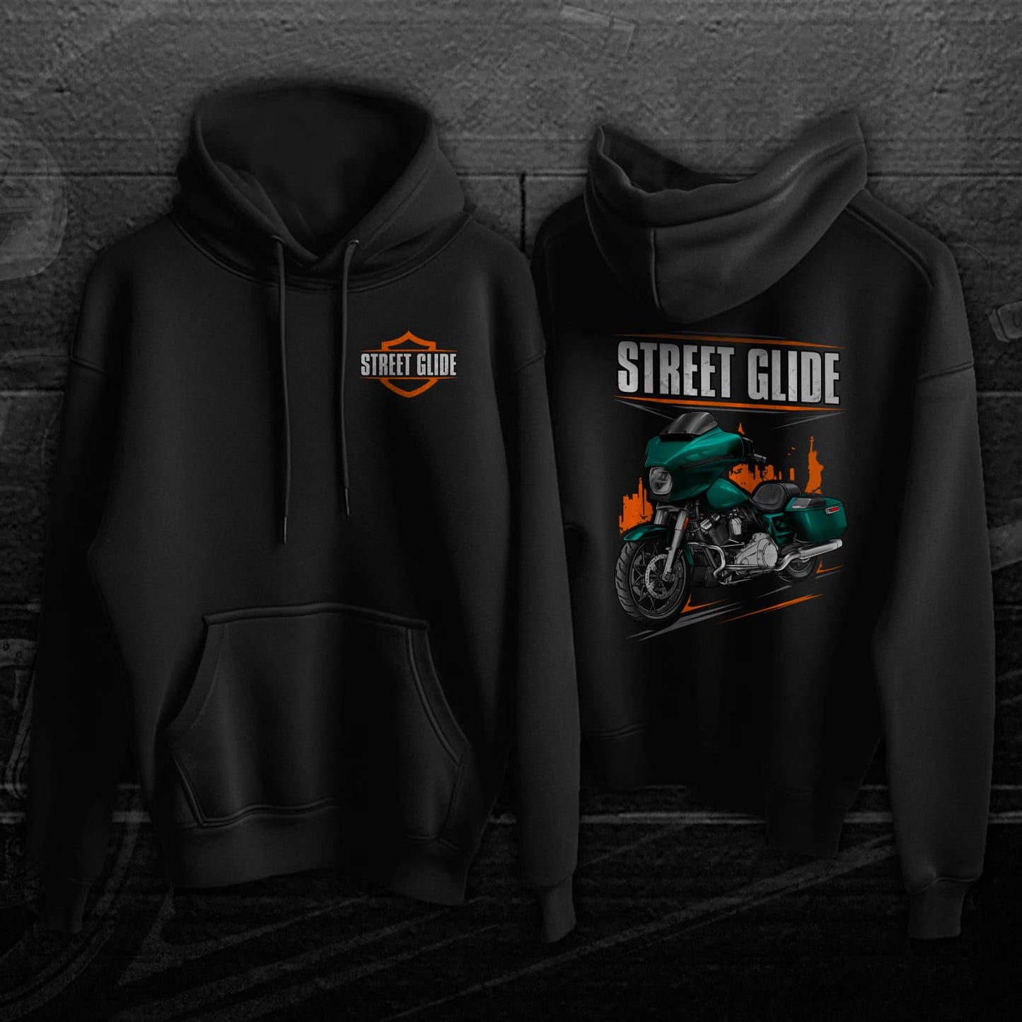 Harley Street Glide FLHX 2024 Hoodies - Biker Motorcycle Sweatshirt