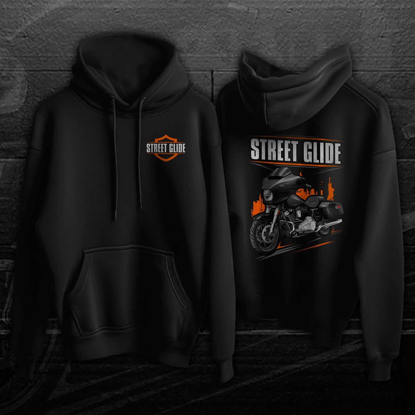 Harley Street Glide FLHX 2024 Hoodies - Biker Motorcycle Sweatshirt