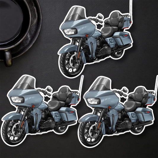 Harley Road Glide Limited FLTRK 2024 Stickers - Set of 3 Biker Motorcycle Decals