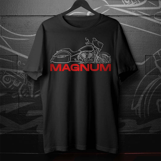 Victory Magnum T-Shirt - Motorcycle Tee Shirt for Bikers