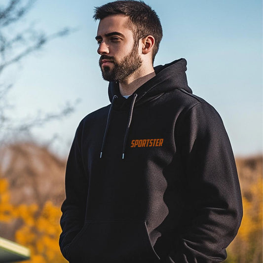 Harley-Davidson Sportster XL 883 Inspired Hoodie - Biker Motorcycle Sweatshirt