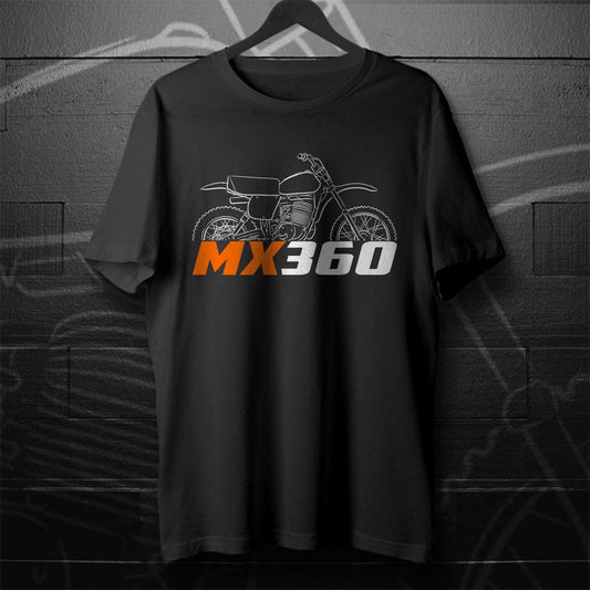 Harley-Davidson MX 360 Inspired T-Shirt - Biker Motorcycle Tee Shirt