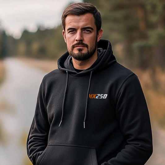 Harley-Davidson MX 250 Inspired Hoodie - Biker Motorcycle Sweatshirt