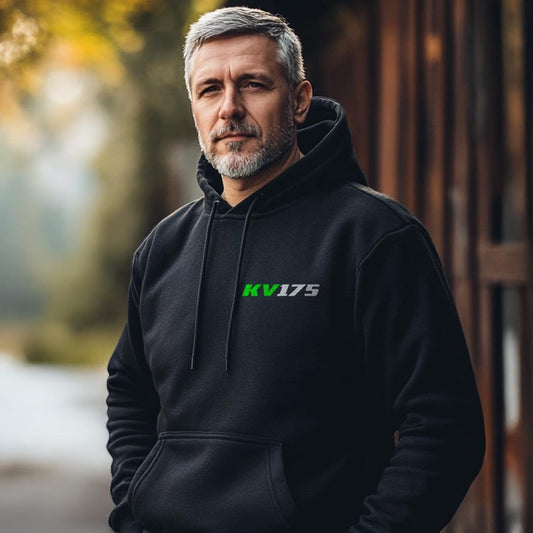 Kawasaki KV175 Inspired Hoodie - Motorcycle Sweatshirt for Riders