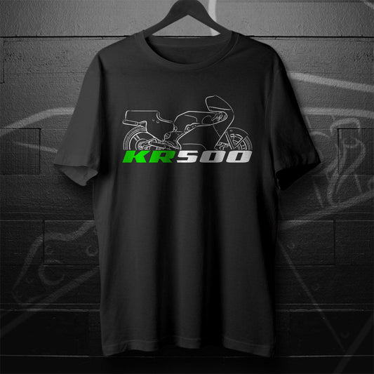 Kawasaki KR500 Inspired T-Shirt - Motorcycle Tee Shirt for Riders
