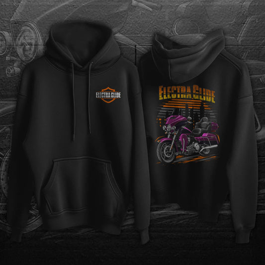 Harley Electra Glide Ultra Classic FLHTCU & FLHTCUI 2016-18 Inspired Hoodie - Biker Motorcycle Sweatshirt