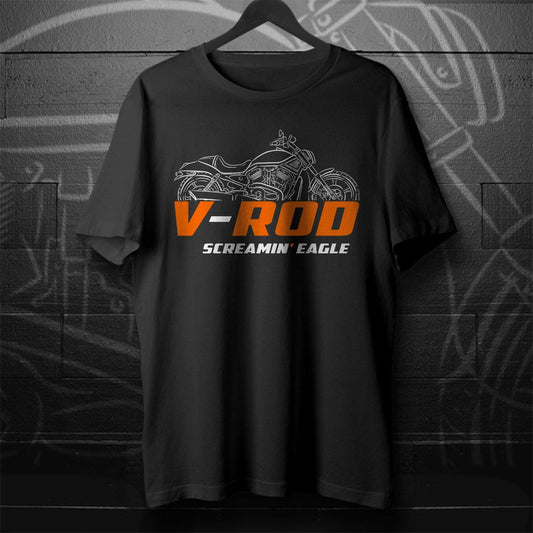Harley-Davidson VRSCSE & VRSCSE2 Screamin Eagle V-Rod Destroyer Inspired T-Shirt - Biker Motorcycle Tee Shirt