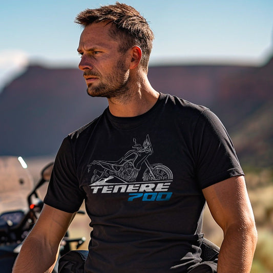 Yamaha Ténéré 700 T-Shirt - Motorcycle Tee Shirt for ADV Riders