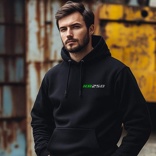 Kawasaki KR250 1975-82 Inspired Hoodie - Motorcycle Sweatshirt for Riders
