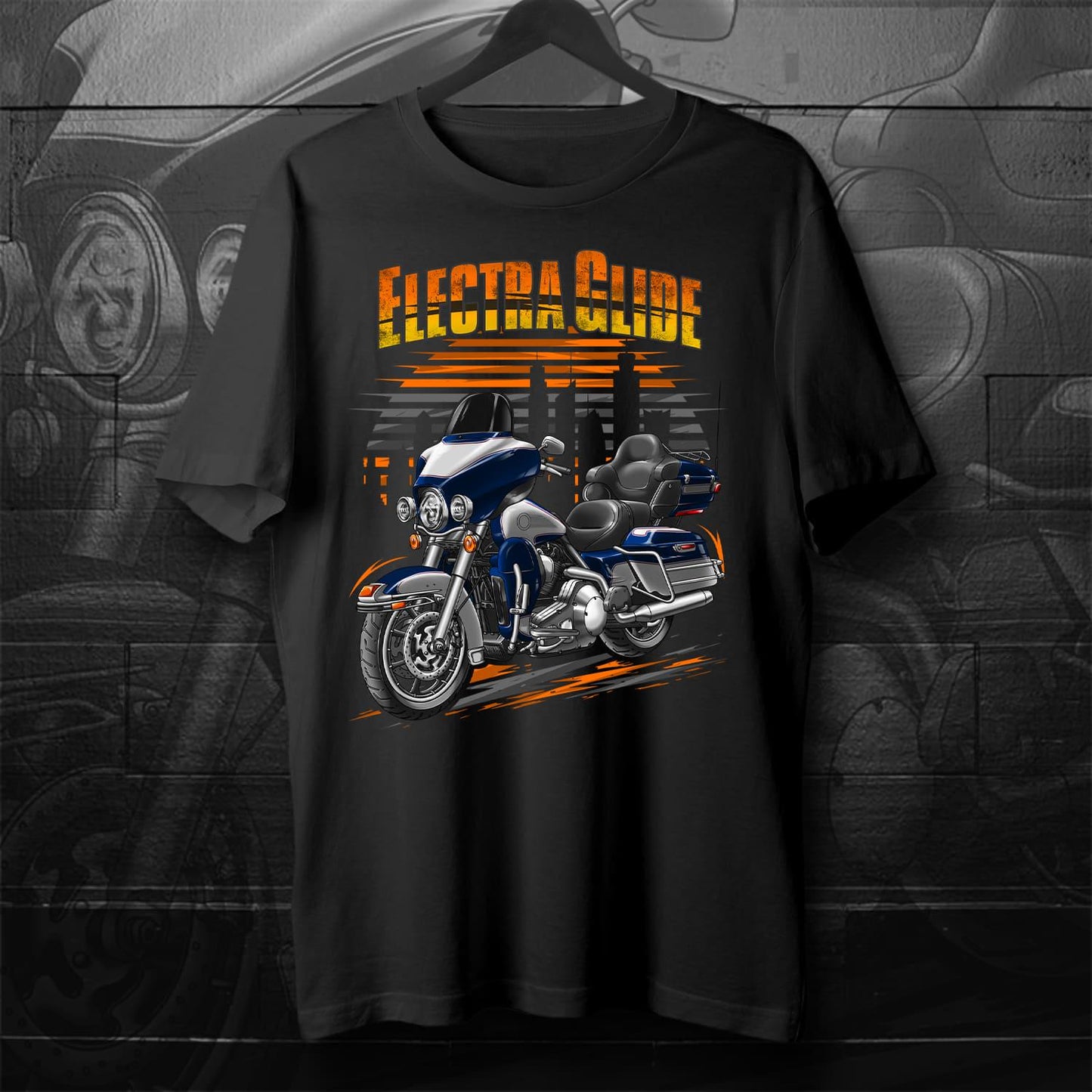 Harley Electra Glide Ultra Classic FLHTCU & FLHTCUI 2004-05 Inspired T-Shirt - Biker Motorcycle Tee Shirt