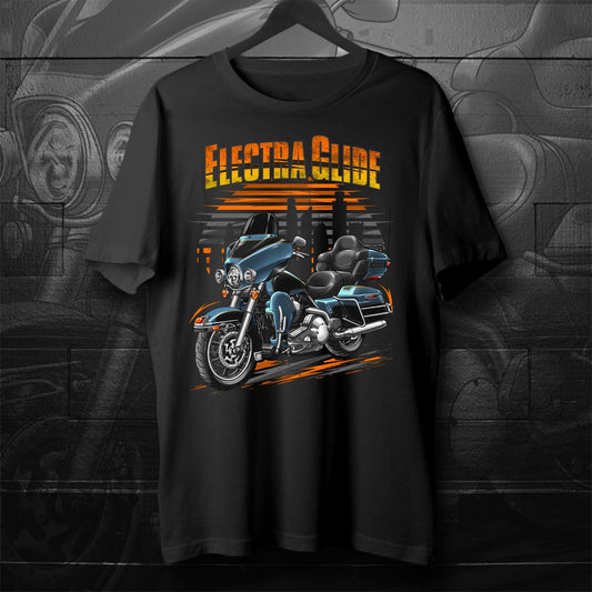 Harley Electra Glide Ultra Classic FLHTCU & FLHTCUI 2007-08 Inspired T-Shirt - Biker Motorcycle Tee Shirt