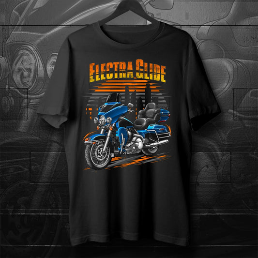 Harley Electra Glide Ultra Classic FLHTCU & FLHTCUI 2008-09 Inspired T-Shirt - Biker Motorcycle Tee Shirt
