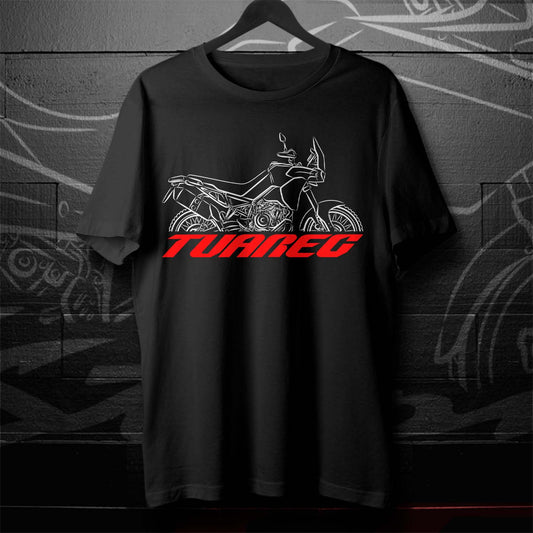 Aprilia Tuareg 660 Adventure T-Shirt - Motorcycle Tee Shirt for ADV Riders