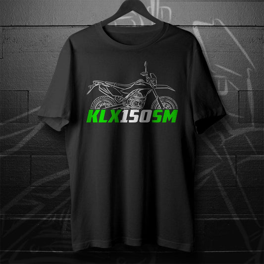 Kawasaki KLX150 SM | S | L Inspired T-Shirt - Motorcycle Tee Shirt for Riders