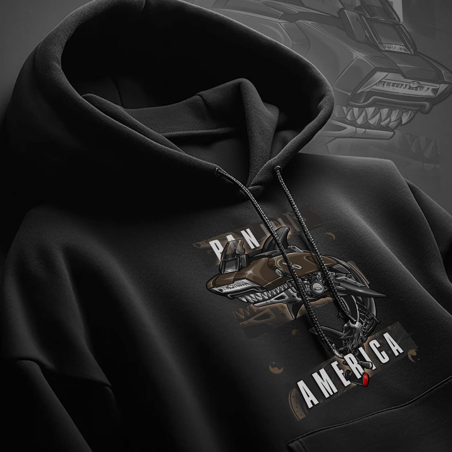 Harley Pan America 1250 Hoodies - ADV Biker Motorcycle Sweatshirt