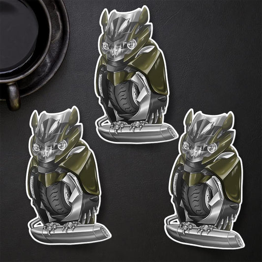 BMW K1600 Inspired Stickers - Set of 3 Motorcycle Decals for Motorrad Riders