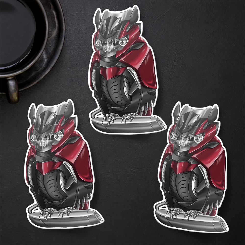 BMW K1600 Inspired Stickers - Set of 3 Motorcycle Decals for Motorrad Riders