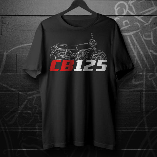 Honda CB125 | T | E | F | J & N Inspired T-Shirt - Motorcycle Tee Shirt