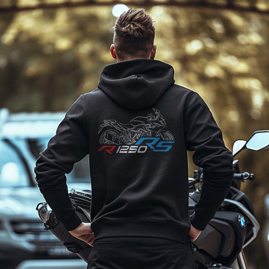 BMW R1250RS Hoodie - Motorcycle Sweatshirt for Motorrad Riders
