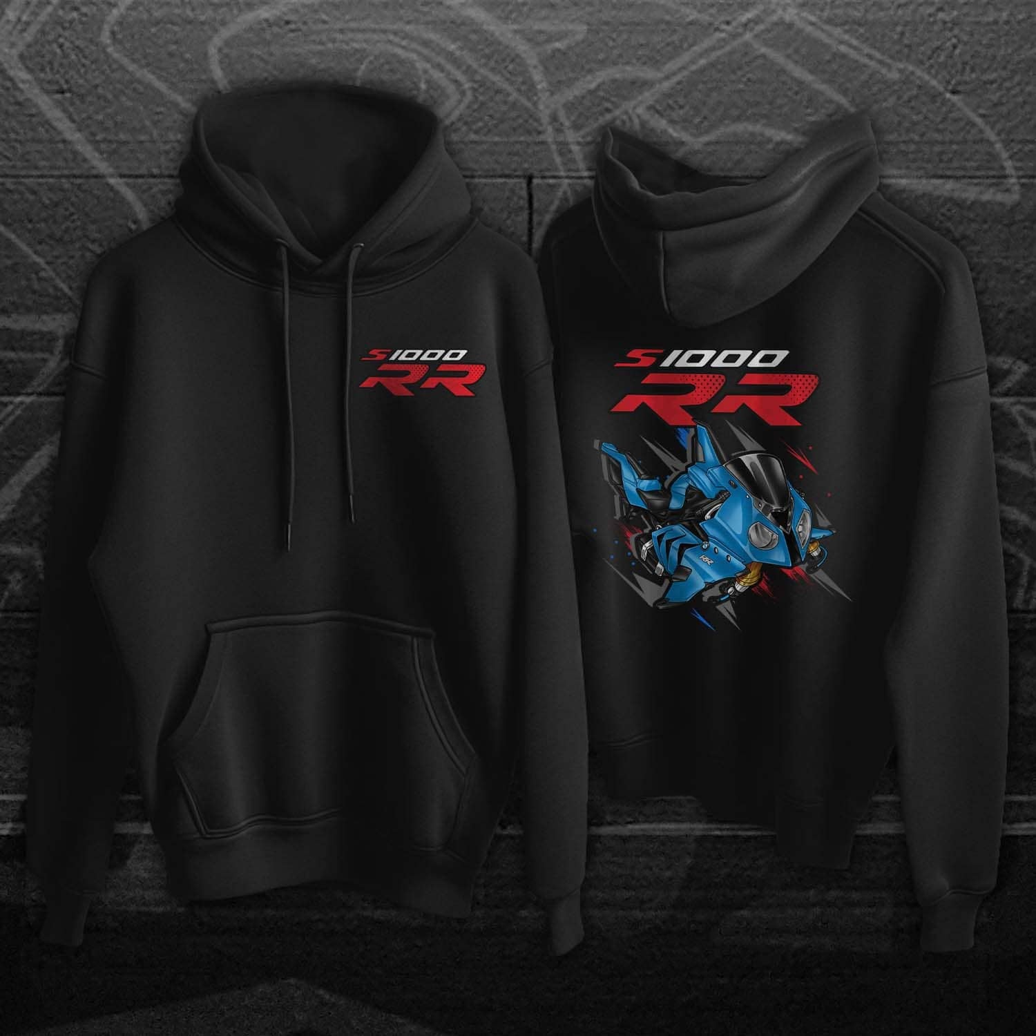 BMW S1000RR Hoodie - Motorcycle Sweatshirt for Motorrad Riders
