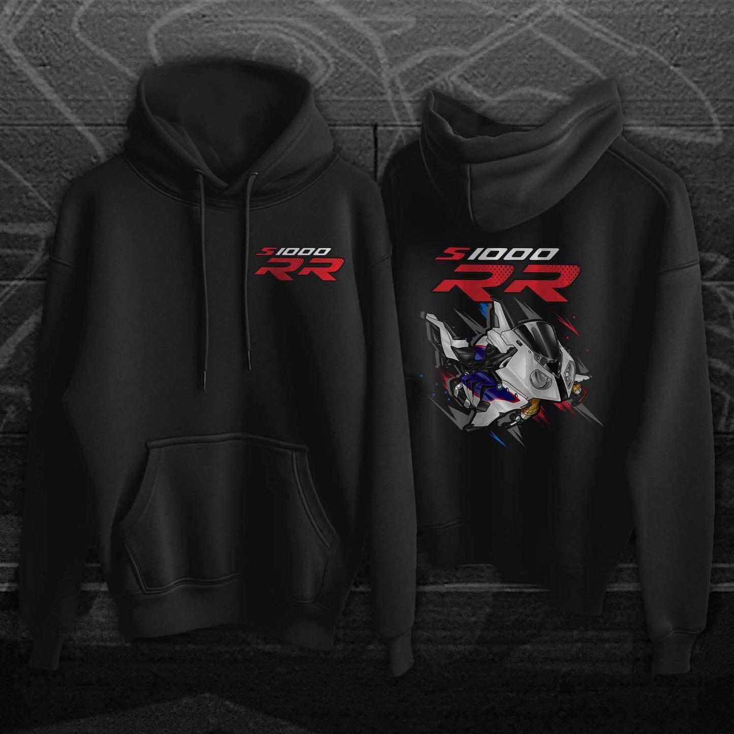 BMW S1000RR Hoodie - Motorcycle Sweatshirt for Motorrad Riders