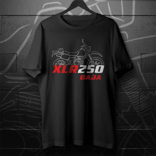 Honda XLR250 Baja Inspired T-Shirt - Motorcycle Tee Shirt for Riders