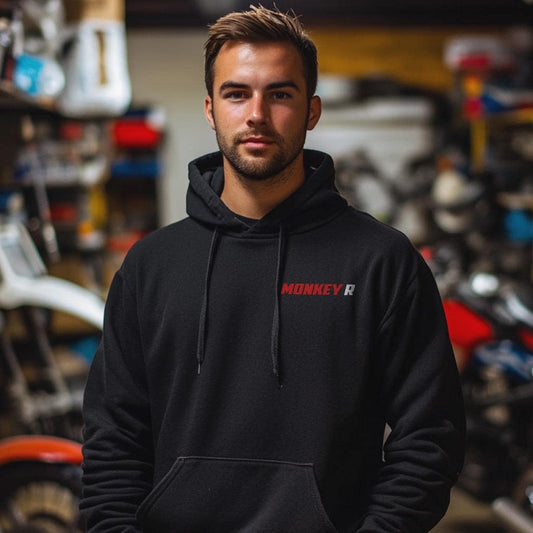 Honda Monkey R Inspired Hoodie - Motorcycle Sweatshirt for Riders