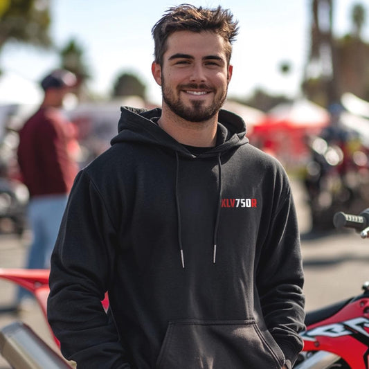 Honda XLV750R Inspired Hoodie - Motorcycle Sweatshirt for Riders